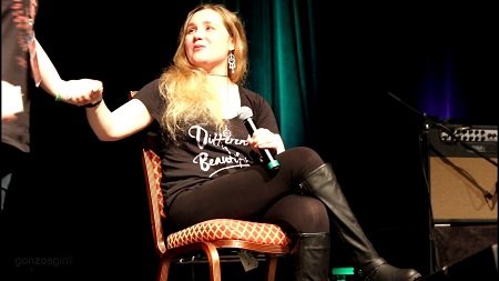 Rachel Miner onstage in Las Vegas, 2017.