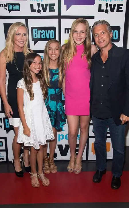 Shannon & David Beador with their three daughters.
