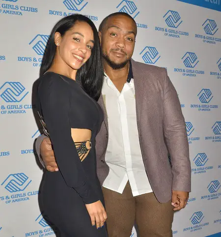 Monique Mosely and Timbaland attend the 2014 Boys & Girls Club Youth of the Year Award gala at the National Building Museum on September 16, 2014 in Washington, DC.