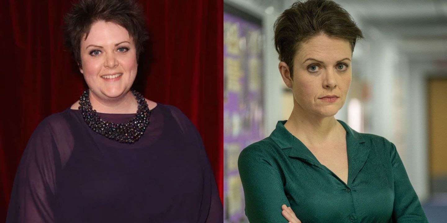 Lu Corfield before and after weight loss. celebsfortune.com