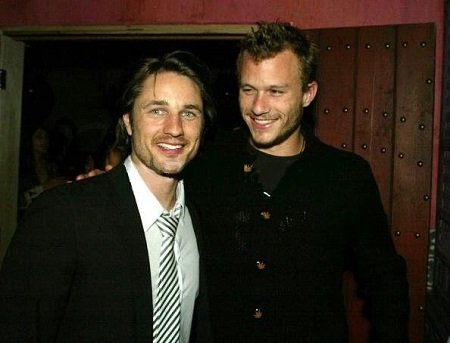 Martin Henderson and Heath Ledger were great friends when starting out in Australia.