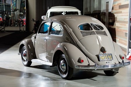 The 1950 VW Beetle Huffman Edition in Gabriel Iglesias' car collection.