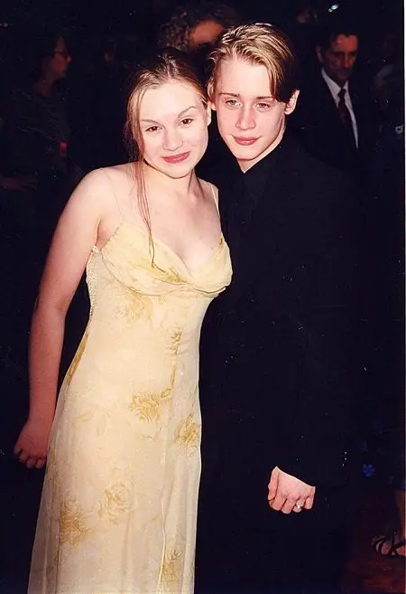 Macaulay Culkin and his ex-wife, Rachel Miner, back when they were married.
