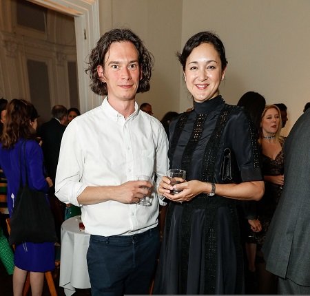 Steven Cairns and Helen Thorpe attend The Institute of Contemporary Arts, London celebrates the launch of it's newly founded ICA Independent Film Council, at the ICA on June 18, 2018 in London, England. 