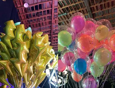 StormiWorld customized balloons.