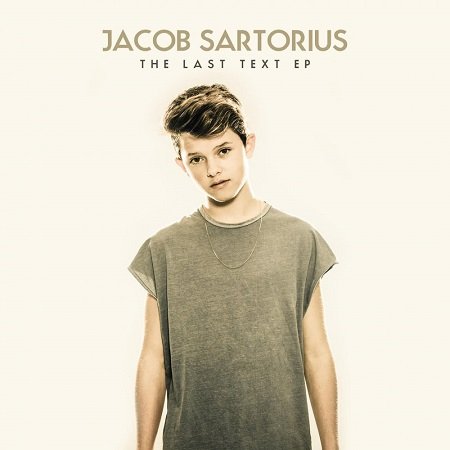 Jacob Sartorius on the cover of his EP 'The Last Text'.