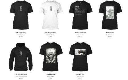 ZHC Merch, T-Shirt, Hoodies