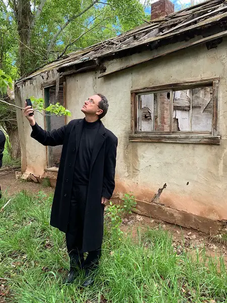 Brandon Fugal wondering in his 'Skinwalker Ranch'.