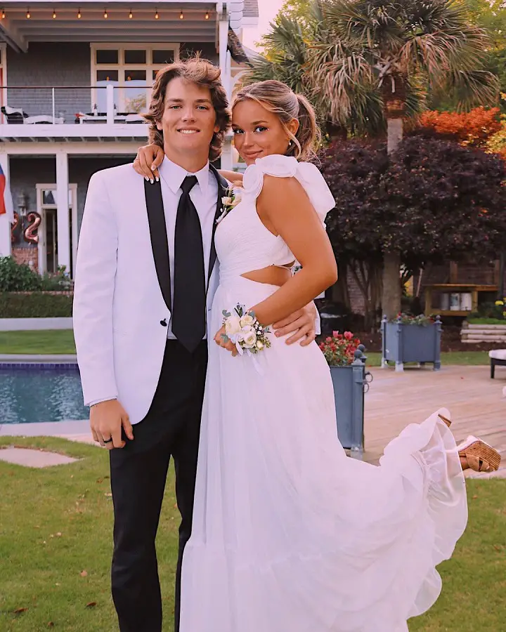 Lilah Pate went to prom with her boyfriend Jax.