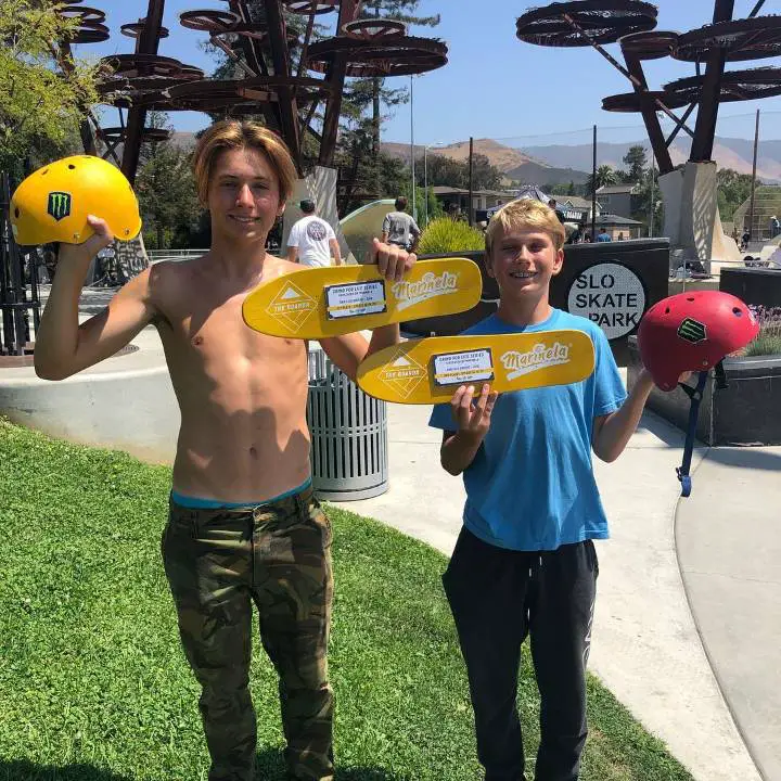 Both Drew and Zack Beilfuss are pro skateboarders.