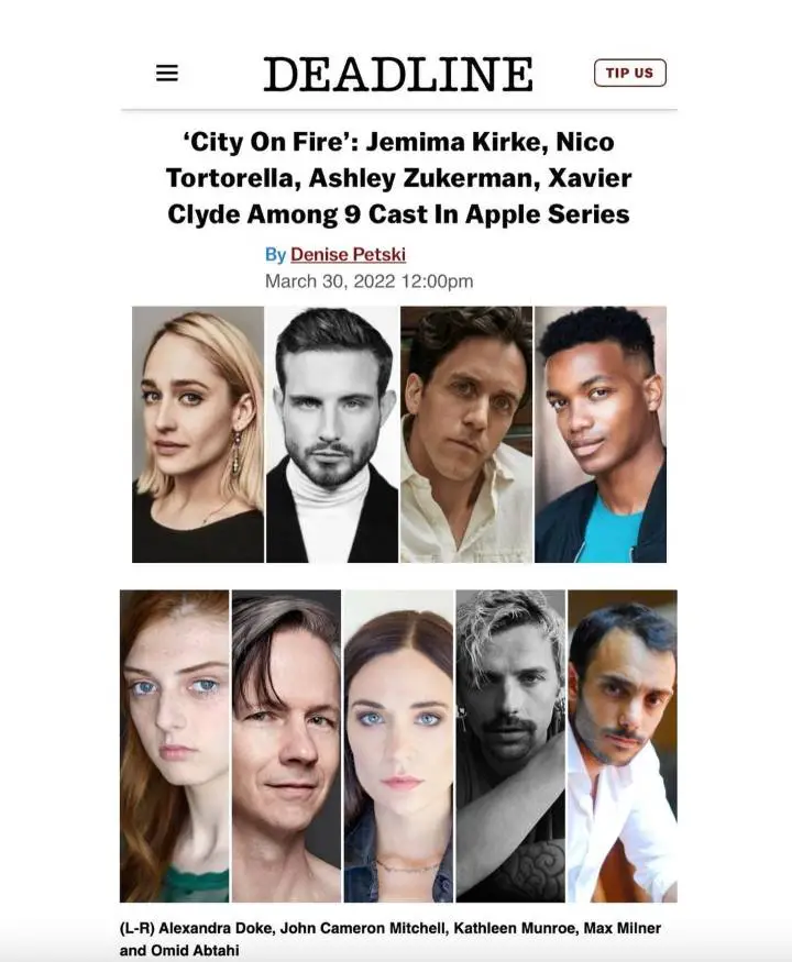 Kathleen Munroe will be playing the role of the detective in crime drama, City on Fire. 