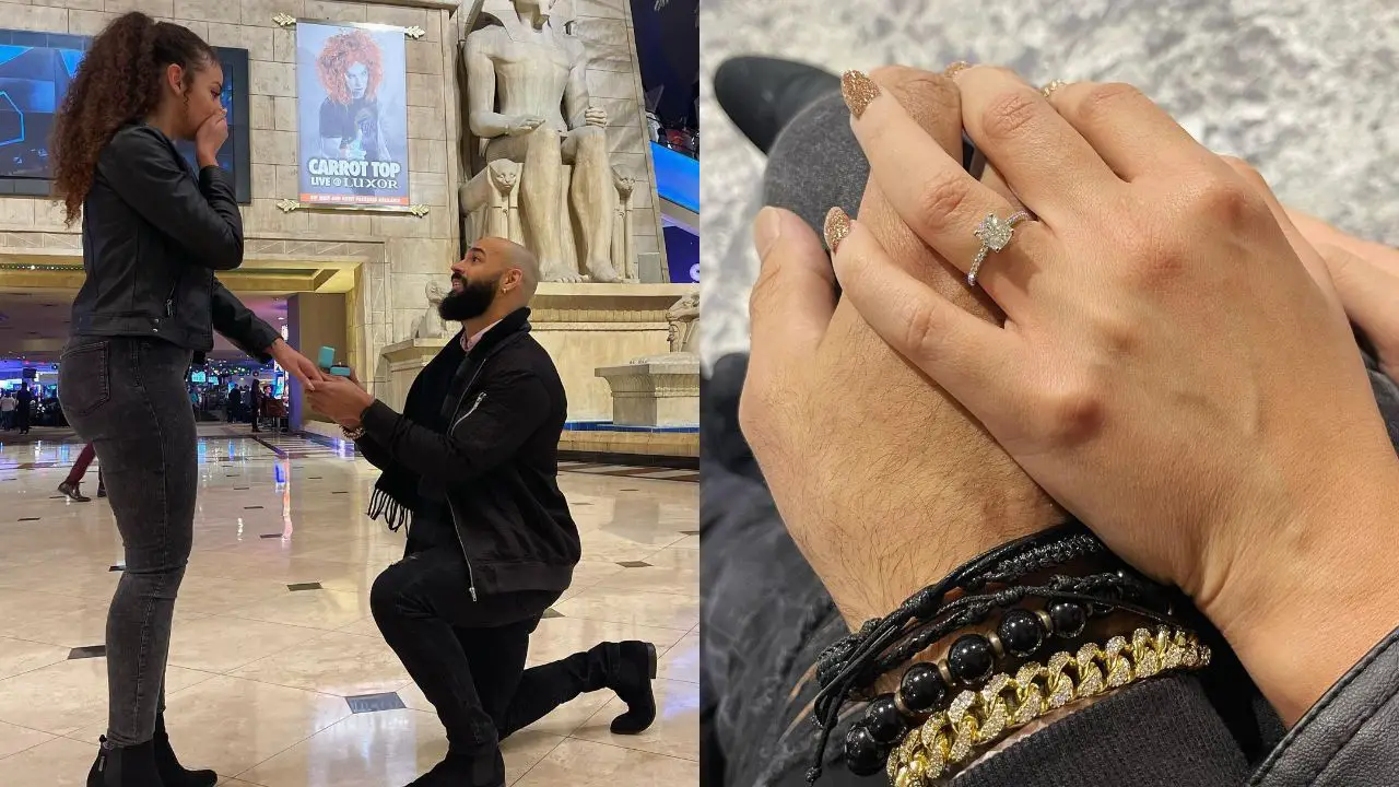 Ricochet is now engaged to his girlfriend Samantha Irvin.