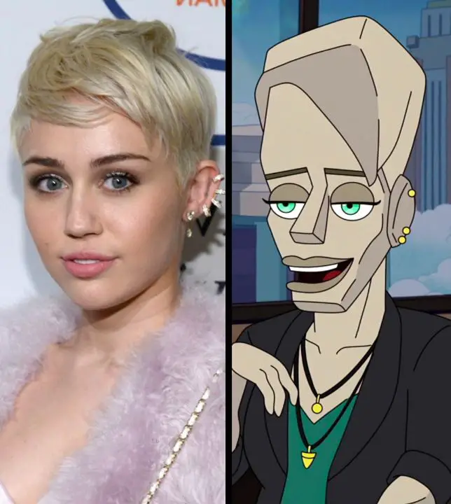 Miley Cyrus is cast as the voice actor of Van, a logic rock character, in Human Resources Season 2.