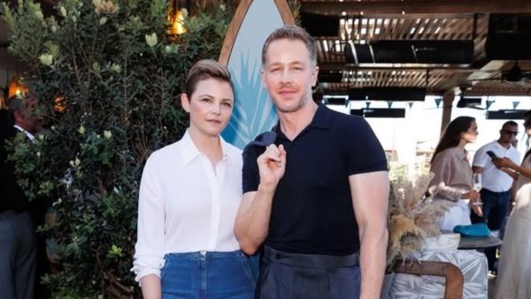 Ginnifer Goodwin with her husband, Josh Dallas.