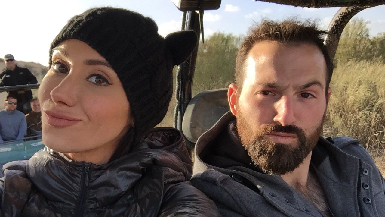 Jenn Sterger with her ex-husband, Cody Decker.