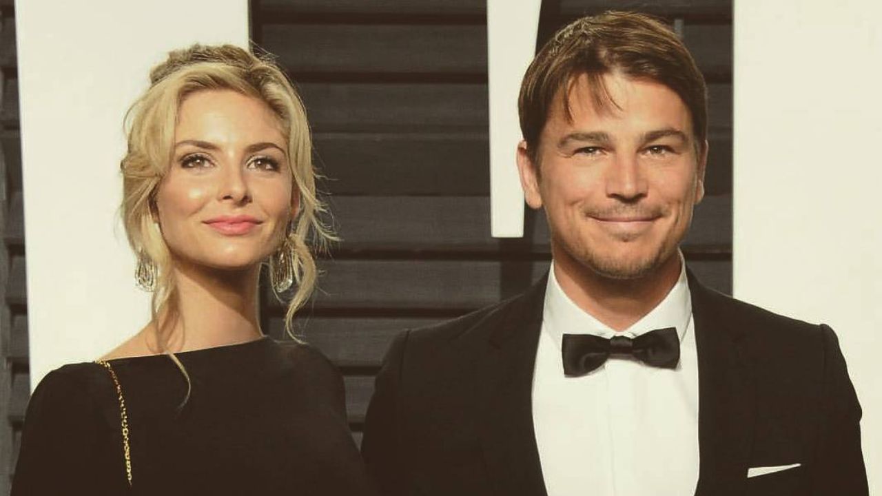 josh hartnett with his wife tamsin egerton.
