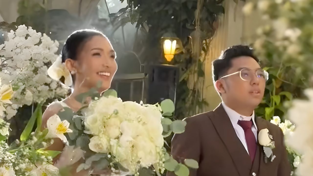 Meiko Montefalco and Patrick Bernardino tied the knot.
