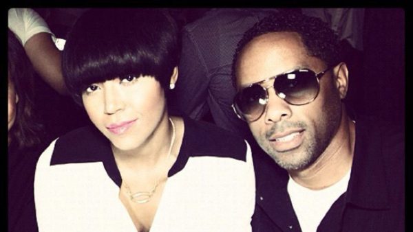 Amerie with her husband, Lenny Nicholson.