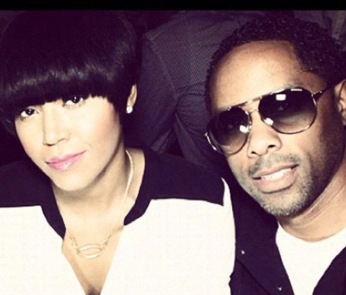 Amerie with her husband, Lenny Nicholson.