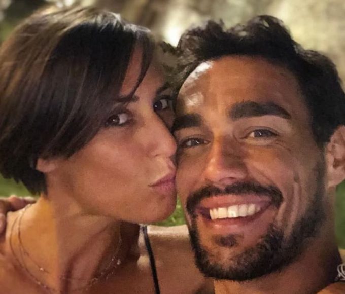Fabio Fognini with his wife, Flavia Pennetta.