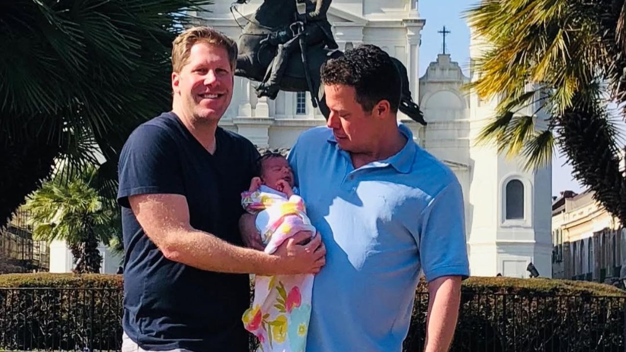 Hank Winchester and Jeff Scott are proud adoptive parents of two daughters, Emma and Mia.