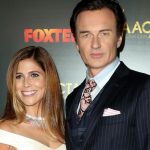 Julian McMahon with his wife, Kelly Paniagua.