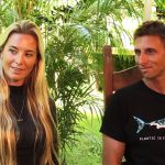 Ocean Ramsey with her husband, Juan Oliphant.