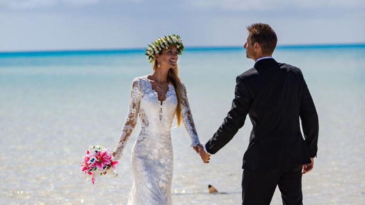 Ocean Ramsey and Juan Oliphant tied the knot in April 2019.