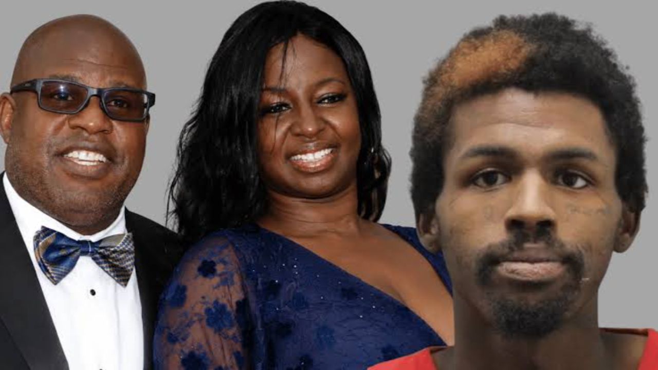 Eric Bieniemy with his wife, Mia, and son, Elijah.